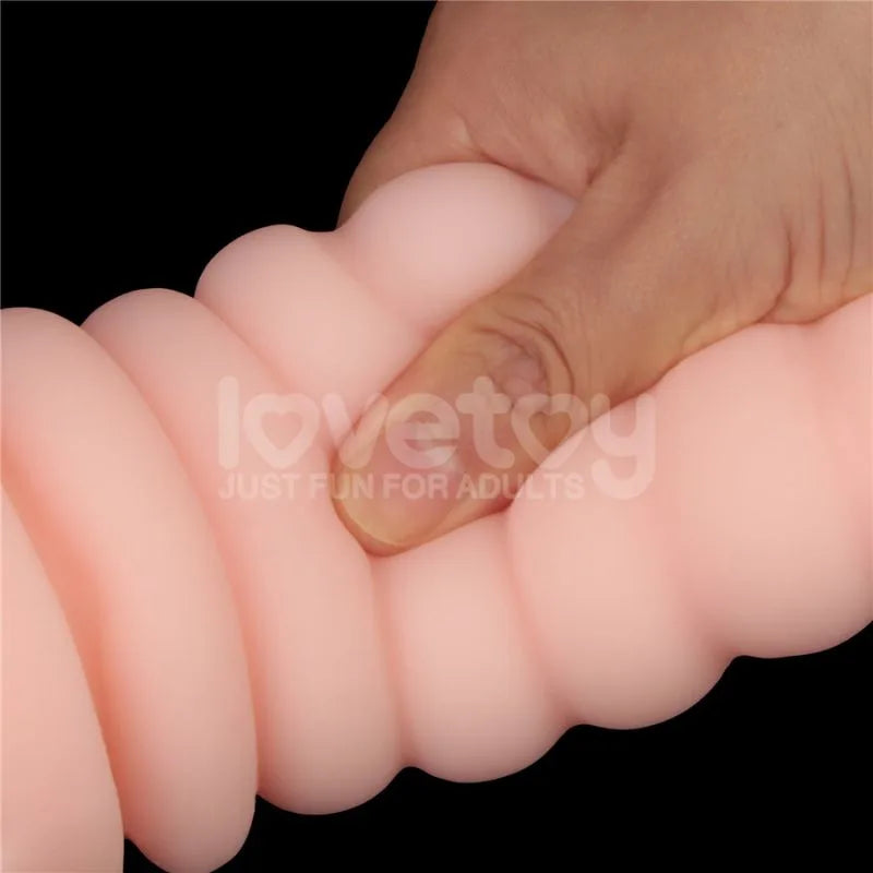 Masturbador - Realista - virgin skin - realista - masturbador doble - lovetoy -Sexshop - dominame - LV250017