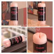 Masturbador - Realista - virgin skin - realista - masturbador doble - lovetoy -Sexshop - dominame - LV250017