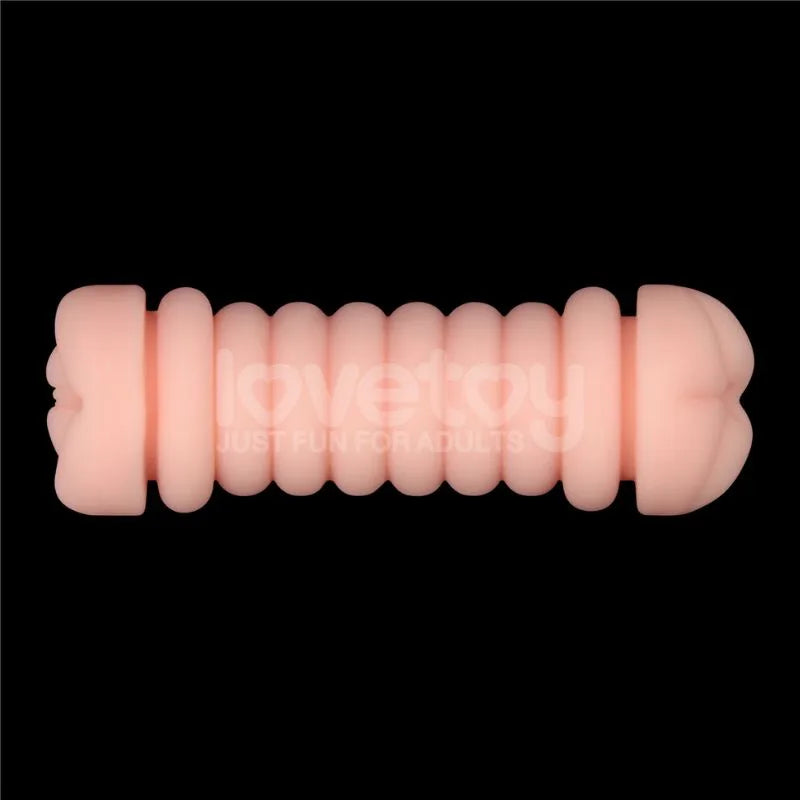 Masturbador - Realista - virgin skin - realista - masturbador doble - lovetoy -Sexshop - dominame - LV250017