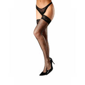 Medias de Red con Encaje Sexy