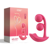 Melody Vibrador Dual - Vibrador con control - vibrador de mujer - vibrador app - juguetes sexuales