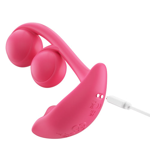Melody Vibrador Dual - Vibrador vaginal con control - Estimulador de clitoris - juguete sexual con app - Sexy shop chile