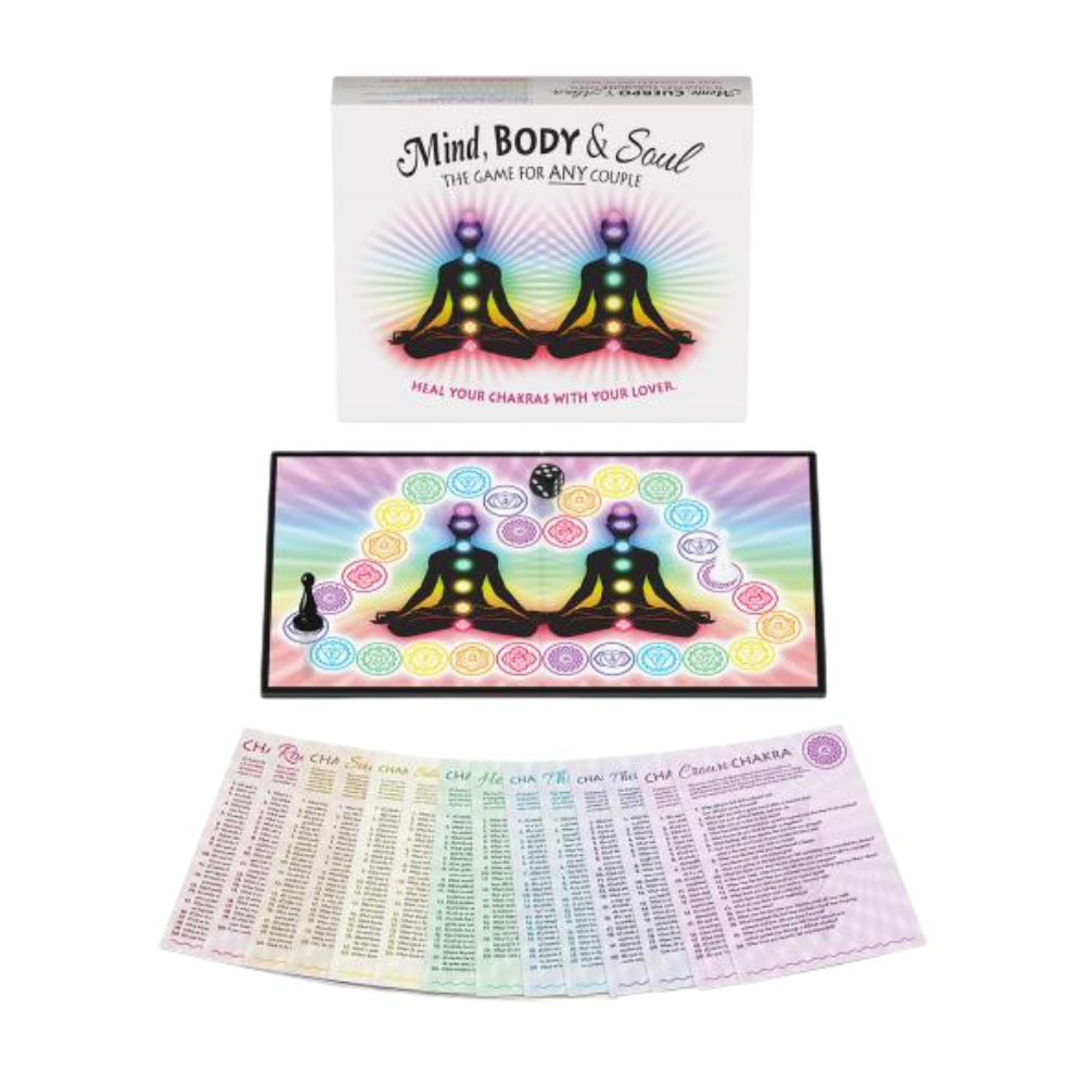 Mente, cuerpo y alma - juego de mesa - juego erotico - juego sexual - tablero erotico - Tantra - sexo tantrico - juego de parejas - placer compartido - juego tantrico - sexshop - dominame 