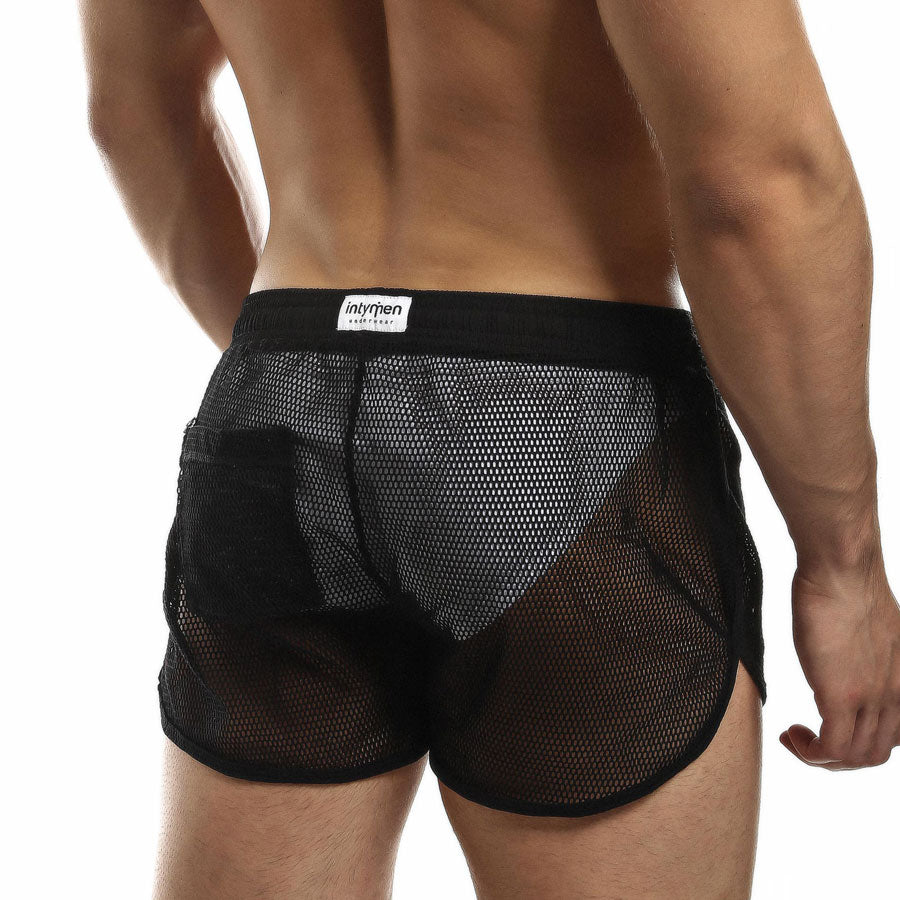 Mesh Short - Black - ropa de malla - pantalon corto - short deportivo