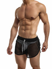 Mesh Short - Black - ropa de malla - pantalon corto - short deportivo