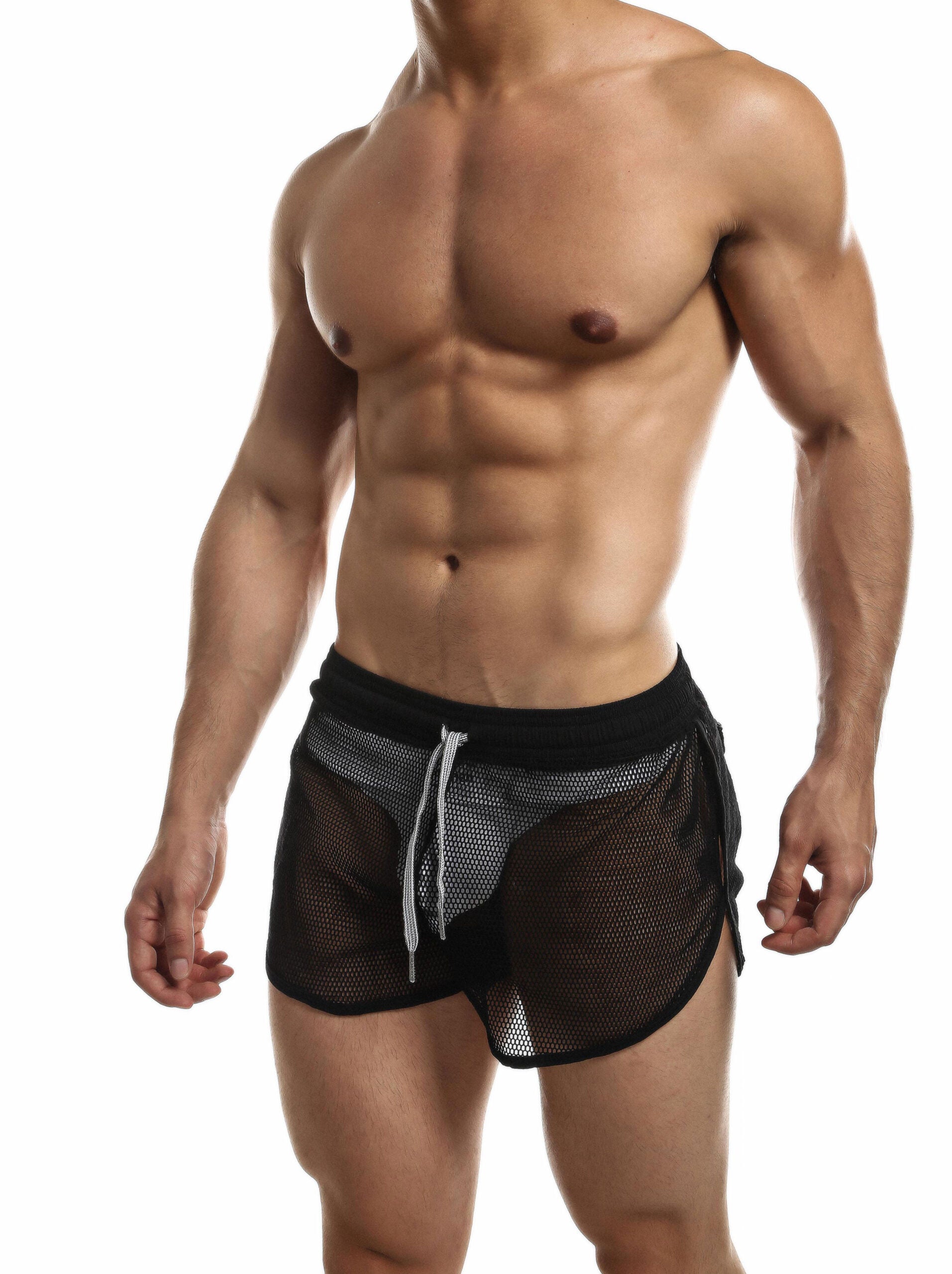 Mesh Short - Black - ropa de malla - pantalon corto - short deportivo