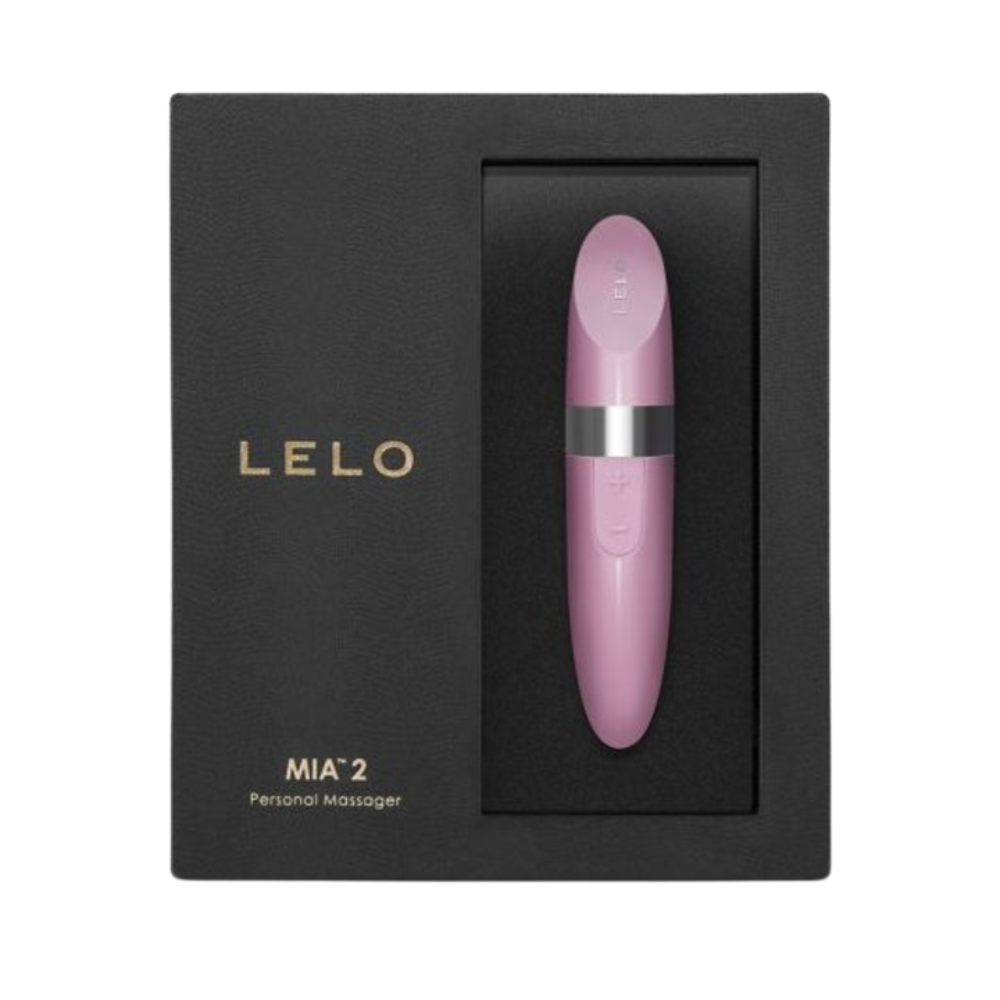 Mia 2 - bala con vibracion sonica - LELO - jueguete vibrante - labial vibrador - vibrador con forma de labial - recargable - usb - patrones de vibracion - estimulación clitorial - rosado - LELO - MIA - sexshop - dominame 