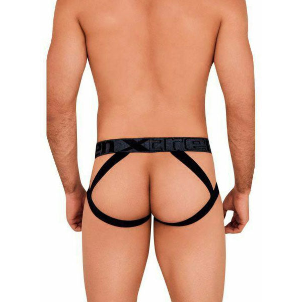 Microfiber Mesh Jockstrap Red - suspensorio hombre - lenceria masculina - ropa interior hombre