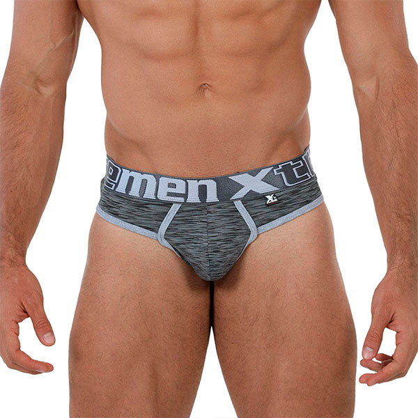 Microfiber Thongs Gray - tanga hombre - ropa interior masculina - lenceria hombre - calzoncillo