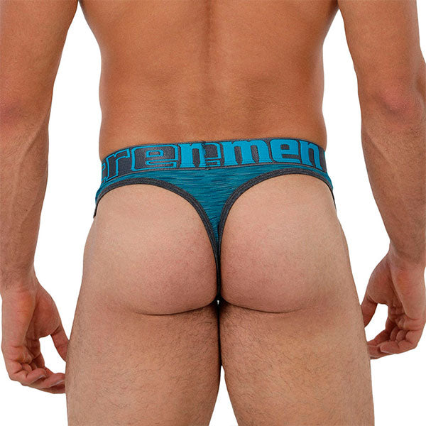 Microfiber Thongs Petrol - tnga - calzoncillo - ropa interior hombre - lenceria masculina