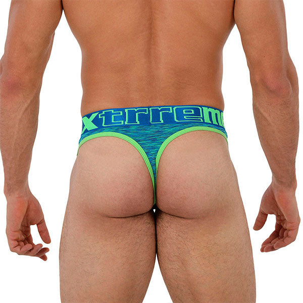 Microfiber Thongs royal blue- tanga - calzoncillo - ropa interior hombre - lenceria masculina