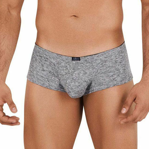 Microfiber Trunks Jasper Gray - 
boxer corto - slip - ropa interior hombre - lenceria masculina