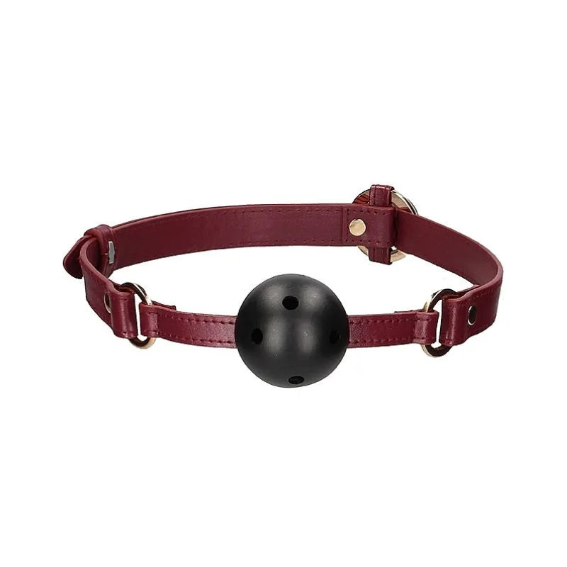 Mordaza Halo Burgundy de Ouch! - Ball Gag - Bondage - Sexshop Dominame.cl - OU586BUR
