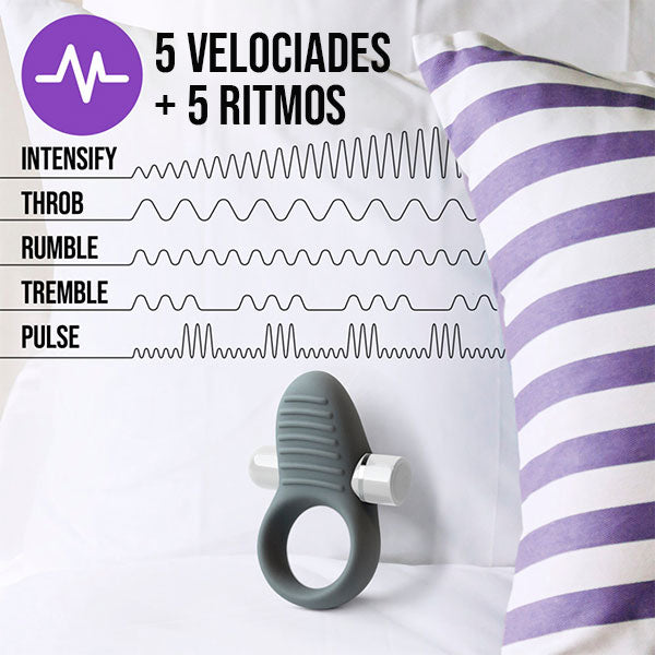 Noje - Anillo C1 - anillo para pene - anillo con vibracion - juguetes para pene - juguetes eroticos - anillo vibrante - envio discreto