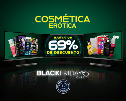 Ofertas Sexshop - Descuentos del BLACKFRIDAY en cosmetica erotica, lubricantes intimos y feromonas