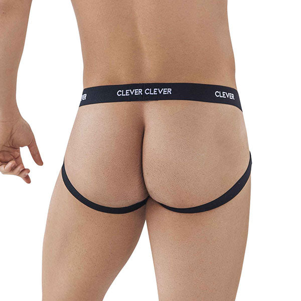 Oporto Jockstrap - Negro - suspensorio - lenceria masculina - jock - ropa interior sexy hombre