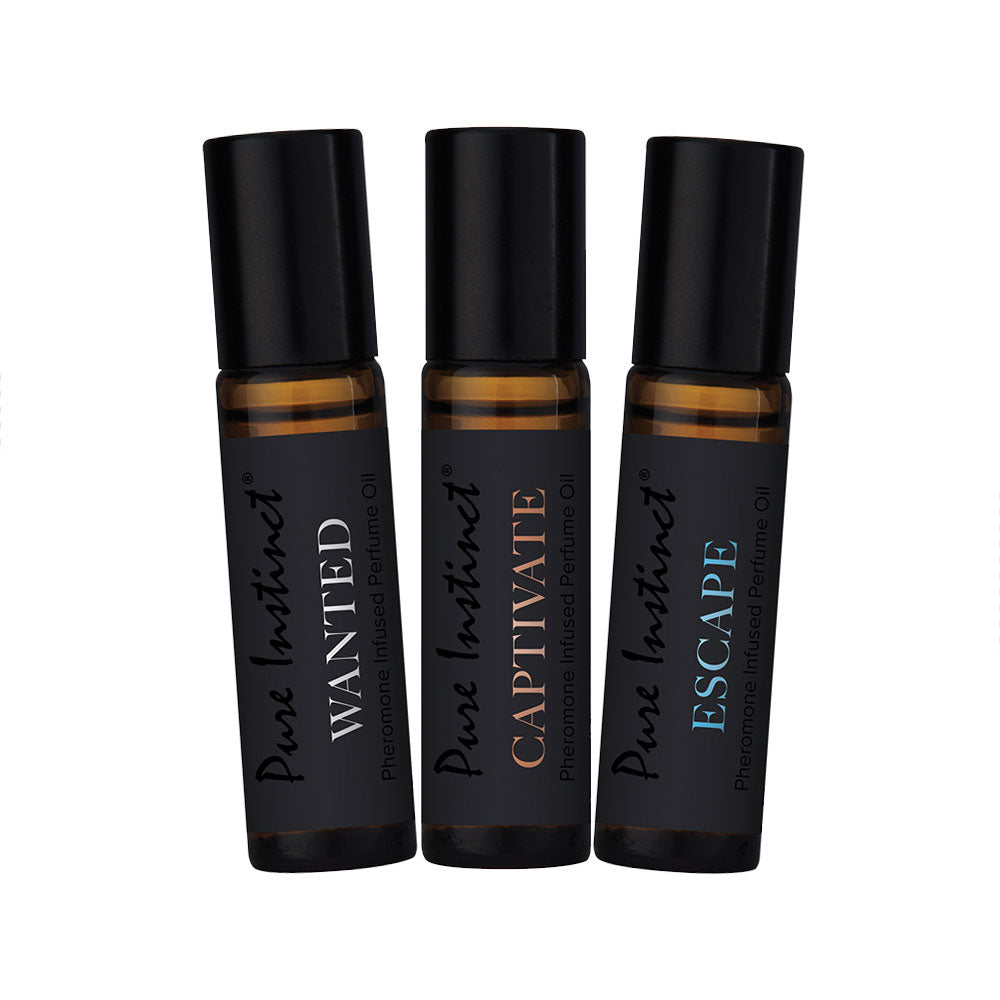 Perfume de feromonas roll on 10 ml. - Pure Instinct - Perfume afrodisiaco - Perfume para seducir - perfume de feromonas - feromonas en aceite - aceites perfumados