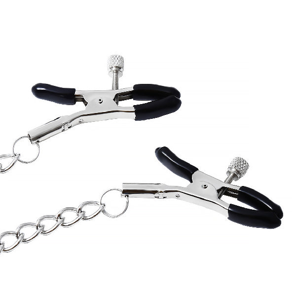 Pezoneras ajustable con cadena ¡bitch! - pezonera - pezones - fetiche - joyeria sexy - pinzas para peones - pinzas para tetillas - sexshop chile - envios discretos