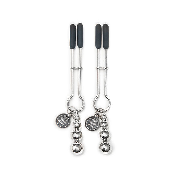Pinzas para pezones ajustables - 50 sombras de grey - bdsm - bondage - juguetes eroticos - pezoneras - juguetes sexuales - sexshop chile