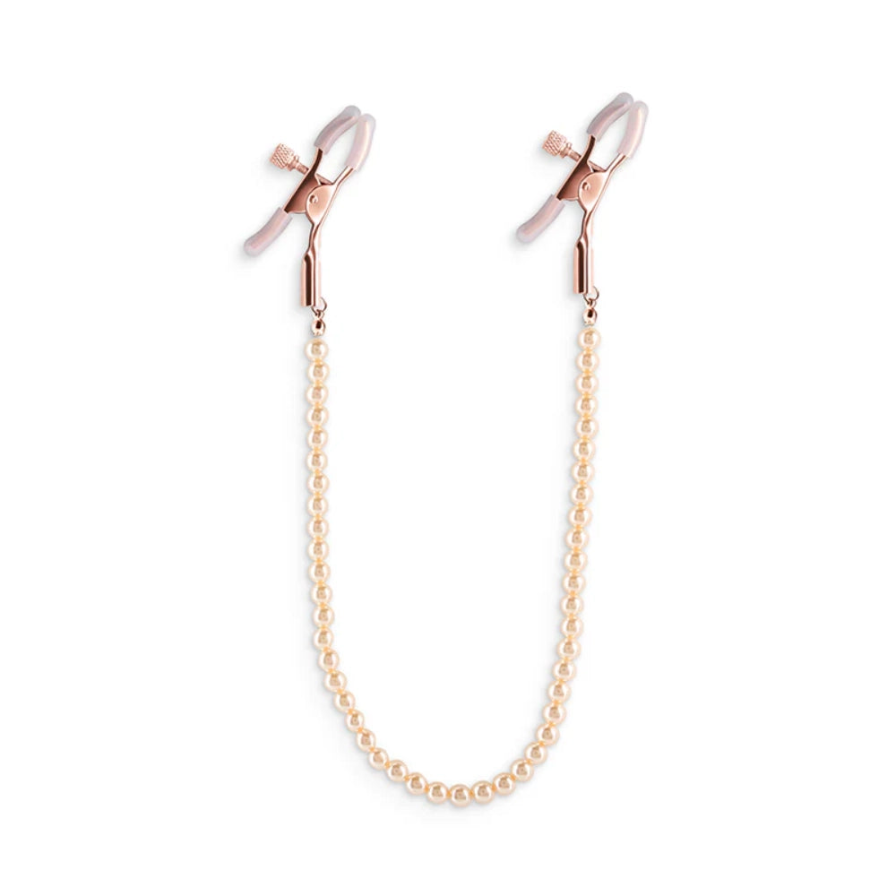 pinzas para pezones - bound - nsnovelties - bdsm - iniciando en la sumisión - placer de pezones - juego erotico - fetiche - juego de presion - perlas para pezones - pinzas de silicona - presion regulable - nipple clamps - sexshop dominame 