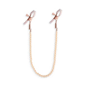 pinzas para pezones - bound - nsnovelties - bdsm - iniciando en la sumisión - placer de pezones - juego erotico - fetiche - juego de presion - perlas para pezones - pinzas de silicona - presion regulable - nipple clamps - sexshop dominame 