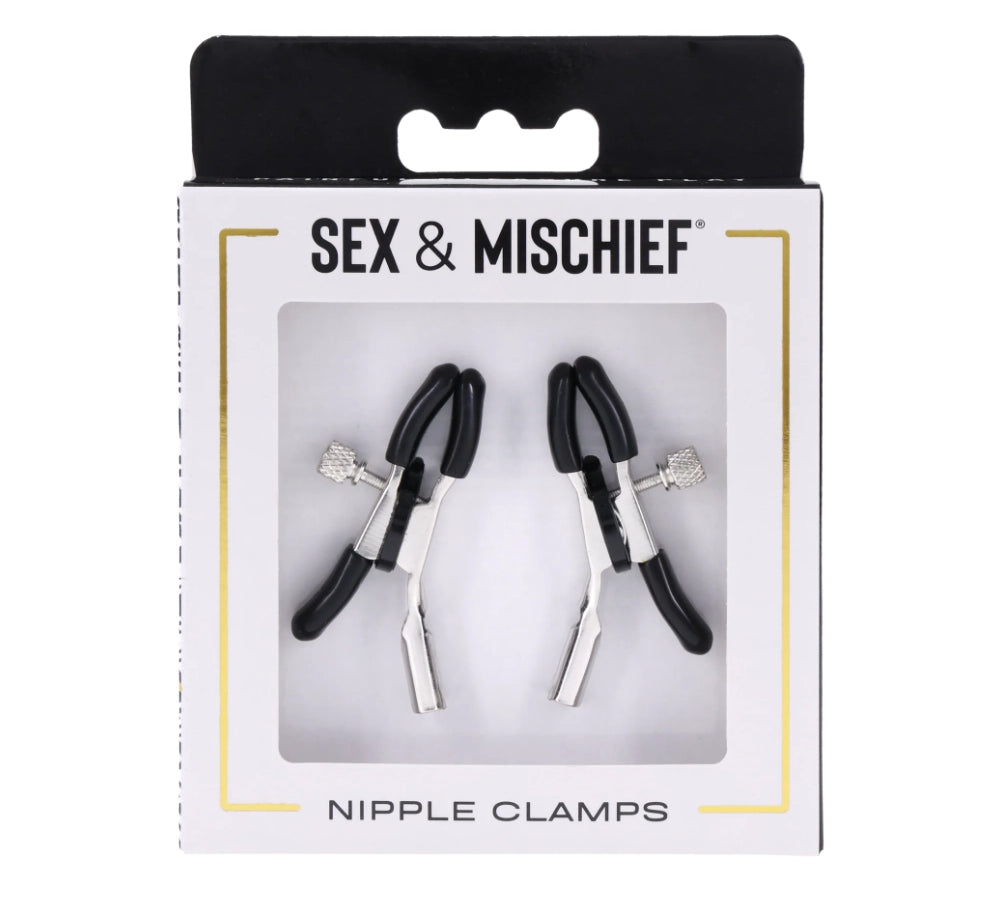 pinzas para pezones - bdsm - abrazadera de pezones - pinzas metalicas - gancho de pezones - estimulacion brusca - pezoneras con regulador - regulador de presion - pinzas metalicas para pezones - sport sheets - dominame - sexshop dominame 