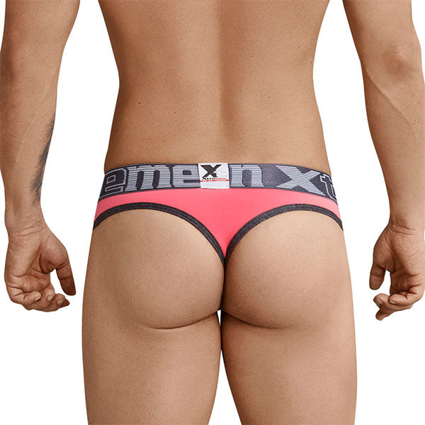 Piping Thongs Color Coral - Lenceria masculina - tanga hombre - calzoncillo - ropa interior hombre