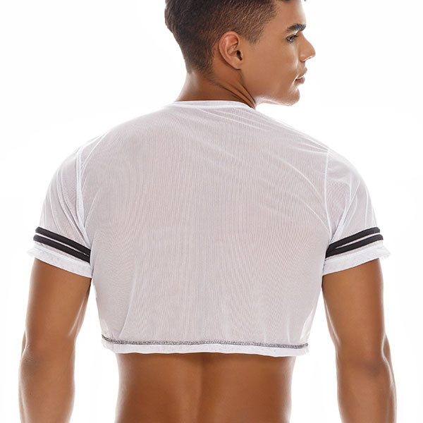 Pistons Crop Top White - Indumentaria de Fiestas - Accesorios - Sexshop