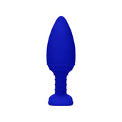 Plug Anal - Efecto Vibrante y Calor - Ouch - ELE015BLU - Sexshop Dominame