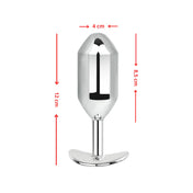 Plug Anal Metalico Pothos - dominame - plug anal - plug juguete sexual - dilatador anal - plug sex - Sex shop Dominame.cl