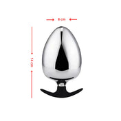 Plug Anal Metalico Priapo - plug anal - fisting - juguetes xxl - sexo anal - sexshop chile - dominame