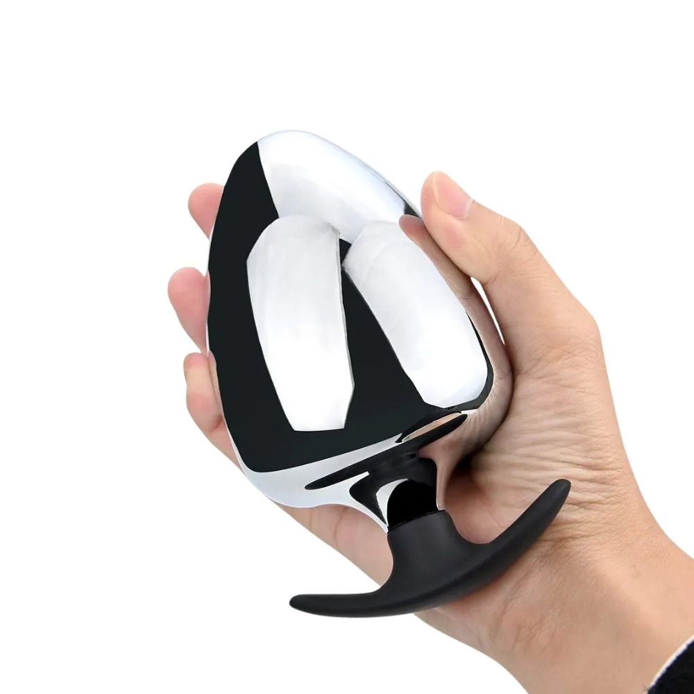 Plug Anal Metalico Priapo - plug anal - fisting - juguetes xxl - sexo anal - sexshop chile - dominame