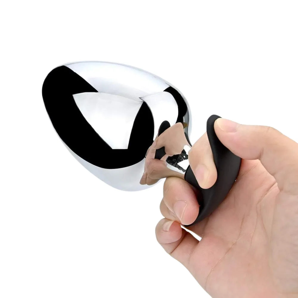 Plug Anal Metalico Priapo - plug anal - fisting - juguetes xxl - sexo anal - sexshop chile - dominame