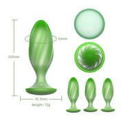 Plug Anal Vibrante Techno con App de Celular  - Juguete sexual de Dominame.cl - Sex shop de Chile 