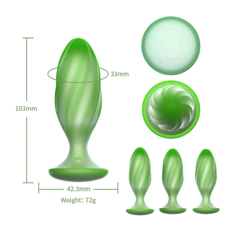 Plug Anal Vibrante Techno con App de Celular  - Juguete sexual de Dominame.cl - Sex shop de Chile 