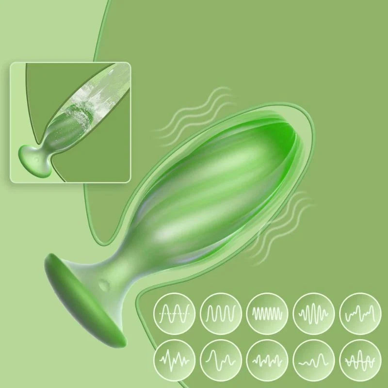 Plug Anal Vibrante Techno con App de Celular  - Juguete sexual de Dominame.cl - Sex shop de Chile 