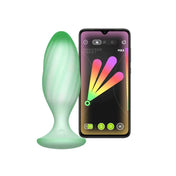 Plug Anal Vibrante Techno con App de Celular  - Juguete sexual de Dominame.cl - Sex shop de Chile 