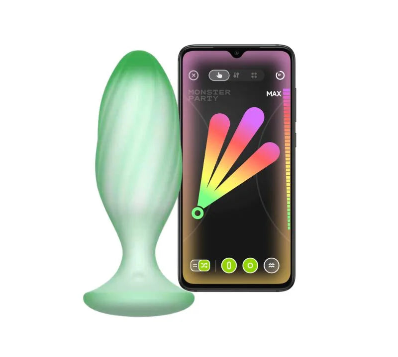 Plug Anal Vibrante Techno con App de Celular  - Juguete sexual de Dominame.cl - Sex shop de Chile 
