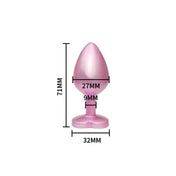 Plug Metalico Pink Fantasy - Small