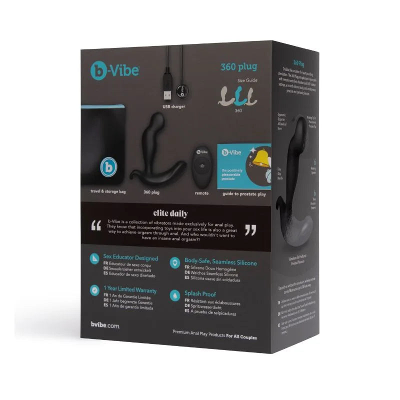 Plug - Prostatico- Bvibe -Movimiento - vibraciones - BV049 - sexshop - dominame