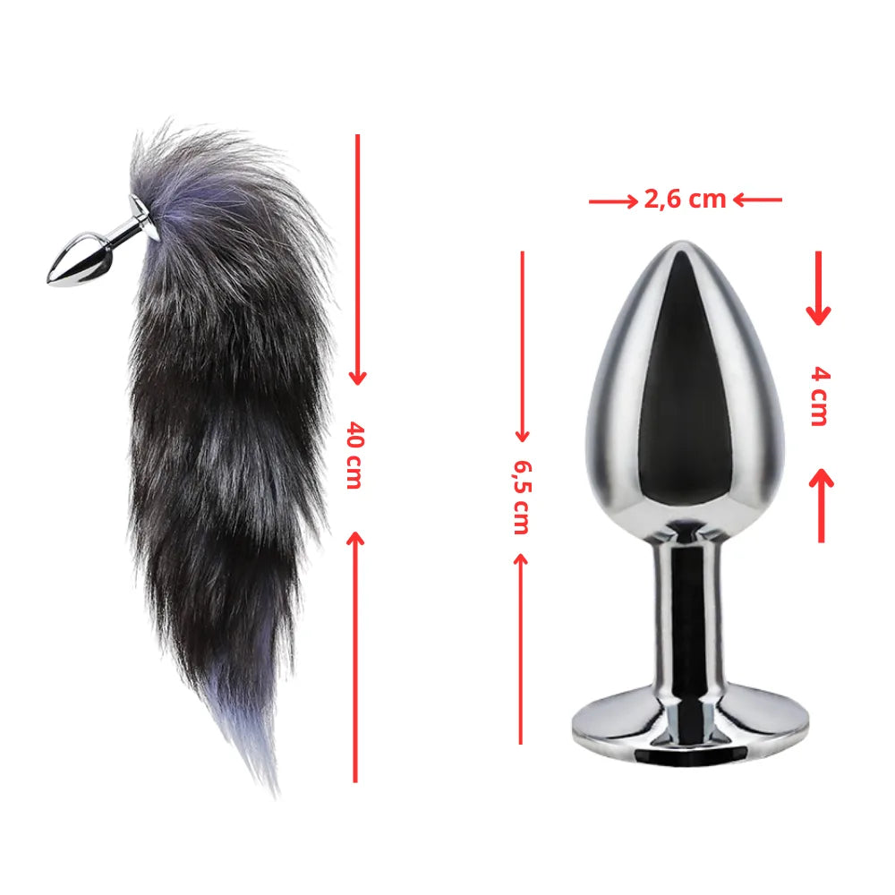 Plug anal cola de zorro - Envos discretos a todo Chile Dominame Plug anal cola de zorro - Envos discretos a todo Chile Dominame
