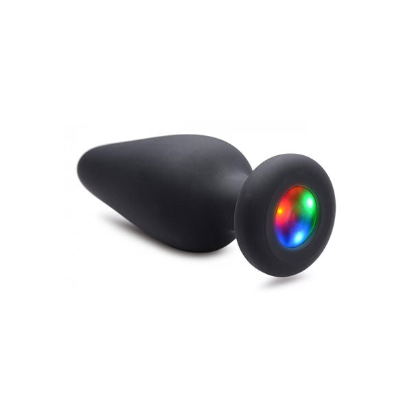 Plug Anal De Silicona Con Luz - Tapon anal con luces - dilatacion anal - sexo anal 