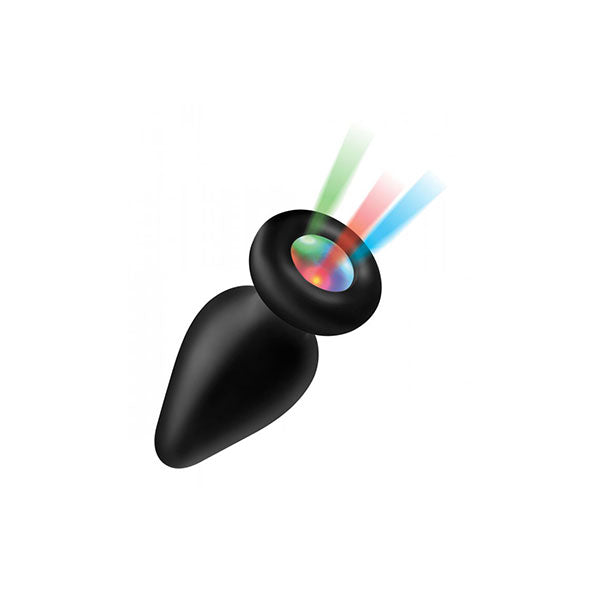Plug Anal De Silicona Con Luz - Tapon anal con luces - dilatacion anal - sexo anal 