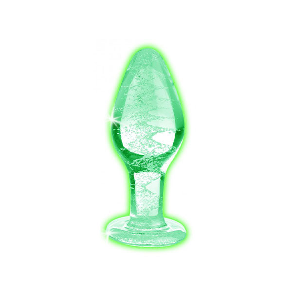 Plug Anal De Vidrio Fluorescente - Dilatacion anal - tapon anal - envios discretos