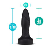 Plug Anal Drive Black Adventures (Con control remoto) - dilatador anal - juguete sexual - vibrador anal - tiendas eroticas - envios discretos