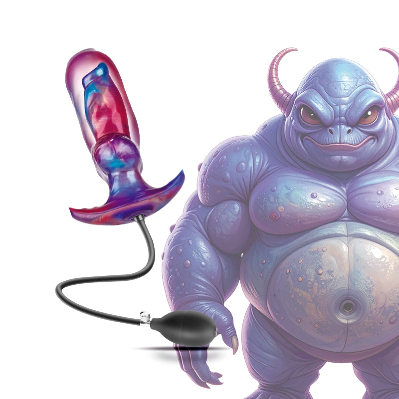 Plug Inflable Omega - Dilatador anal alien  - Juguete sexual de Dominamecl - Sex shop de Chile