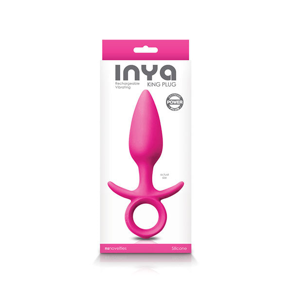 Plug Medium King Pink INYA - Plug dilatador anal Dominame Plug Medium King Pink INYA - Plug dilatador anal Dominame