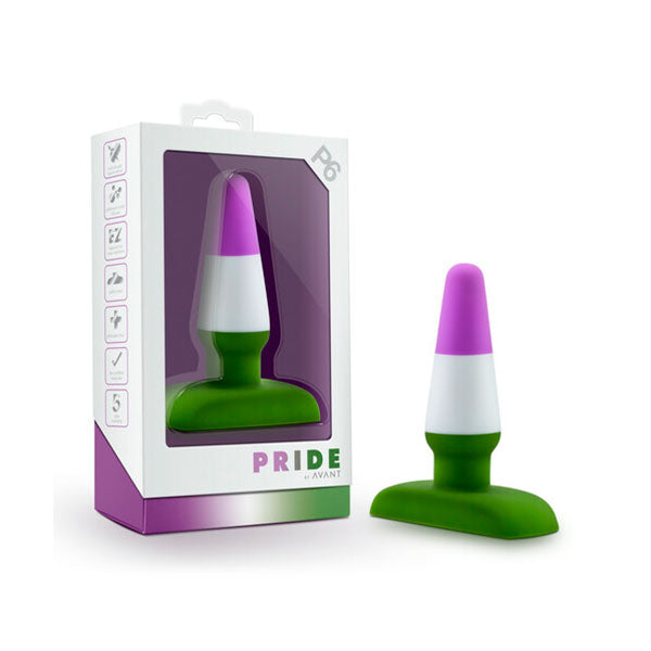 Plug Pride P6 - Mas Alla - plug anal - dilatador anal - plug dolatador - uguetes anales- juguete sexual - sexshop - envio discreto