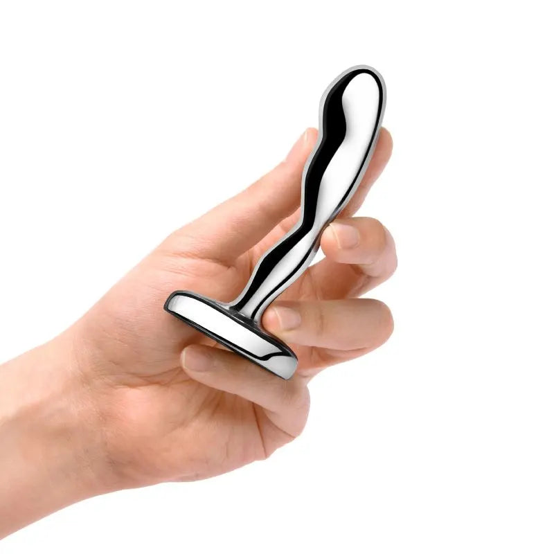 Plug - Prostata - acero - acceroinoxidable - bvibe - BV053- sexshop - dominame