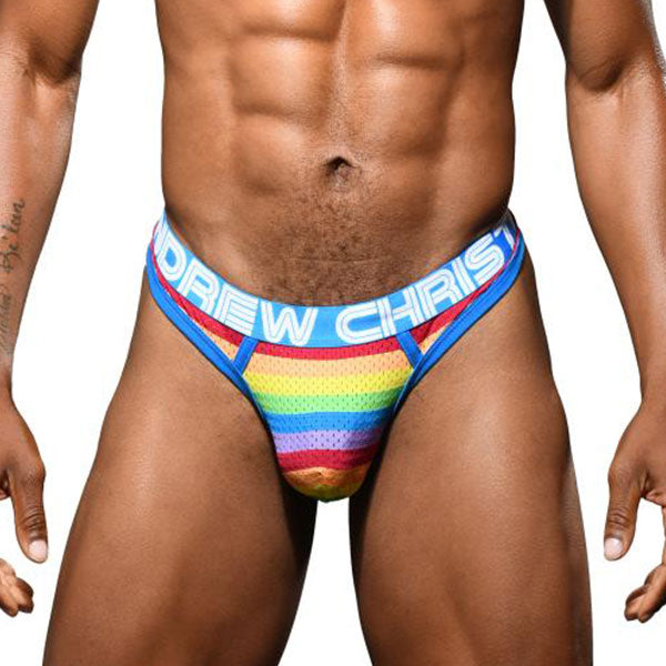 Pride Mesh Thong - Sutien - Colaless - Andrew Christian - Sexshop Dominame.cl Lencerias
